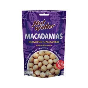 Nut Walker Roasted Unsalted Macadamia Nuts 140g