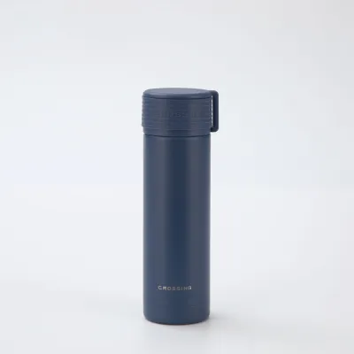 Crossing Compact Slim Insulated Stainless Steel Water Bottle | 180ml & 250ml | Keeps hot 8 hours & cold 16 hours