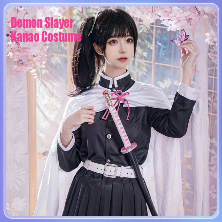 Anime Kanao Demon Slayer Kimetsu no Yaiba cosplay Costume Tsuyuri Kanao ...