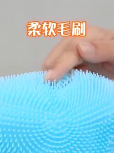 Pet Bath Gloves Silicone Gloves Anti-scratch Anti-bite Comfortable Massage Bath Artifact Pet Product COD