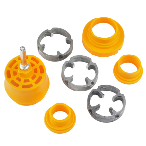 เครื่องกำจัดชิปไฟฟ้าแบบไม่ต้องใช้ท่อสกรูอุปกรณ์กำจัดเศษอย่างรวดเร็วและมีประสิทธิภาพสูงพร้อมกลไกการล็อคอย่างปลอดภัยสำหรับท่อขนาดต่างๆ