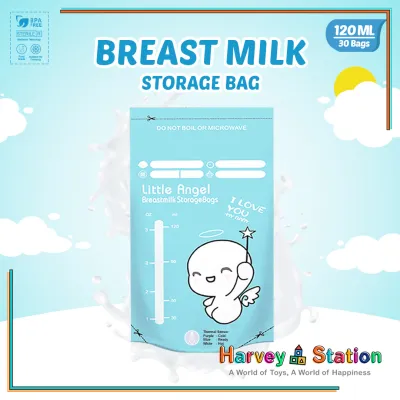 KANTONG ASI SUSU BAYI 120ml BABY BREAST MILK Storage Bag ASIP 30pcs Plastik ASI Anak Kantong ASIP Air Susu Ibu Kantong Plastik Susu Polos Tas Perlengkapan ASI Ibu Bayi BPA Free