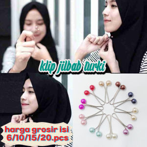 COD harga grosir isi 6/10/15/20.grosir klip turki/klip turki murah berkwalitas/clip turkey/clip hijab/clip jilbab/KLIP HIJAB TURKI / PENITI KLIP HIJAB / KLIP PENITI TURKI JILBAB/grosir aksesories