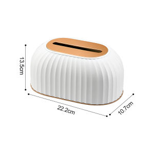 JustLiving 1PCS QQ Household Tissue Box Living Room Coffee Dining Table Simple Creative Napkin Storage Tissue Storage Box Holder Light Luxury Dispenser Organizer for Car Office