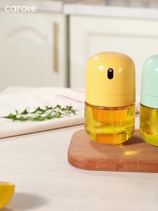MEITAITAI Wadah Spray Oil Serbaa Botol Cuka Minimalis Spray Bottle Dapur Estetis Bottle Kecap Praktis Botol Spray Minyak Multifungsi
