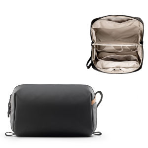 PGYTECH Wash Pouch vs Peak Design - Affordable Travel Toiletry Bag Alternative Polyester Fabric Stowable Hook Ideal for One-Bag Travel & Outdoor Photography