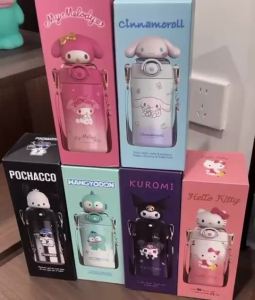 Authentic Sanrio Thermal Flask Student Kids Water Bottle 316 Stainless Steel Vacuum Flask