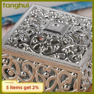 fanghui Plastic Treasure Trinket Box Square Candy Box Treasure Chest Wedding Favor Box