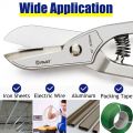 10 inches Aluminum Tin Snips Cutter Metal Sheet Cutter Heavy Duty Scissor MultiPurpose Shears Tool. 