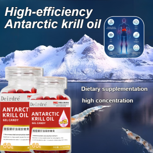 🔥 Hot Sale 🔥 Antarctic Krill Oil Dietary Nutritional Supplement Astaxanthin Krill Oil High Concentration High Efficiency Krill Oil