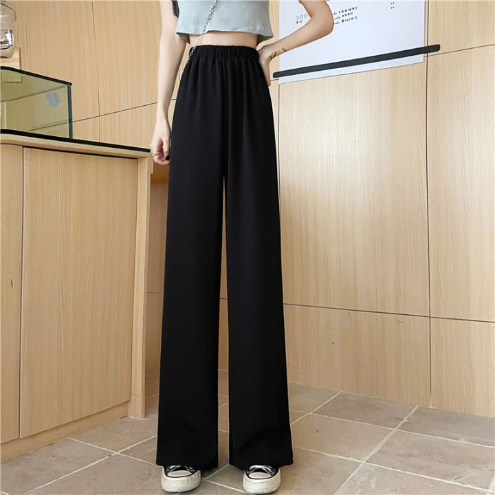 Wongn High Street Chic Split Flare Pants for Women High Waist Trousers 2022  Summer Simple Lady Green Black Pa… in 2024 | Pants for women, Flare pants, High  waisted trousers