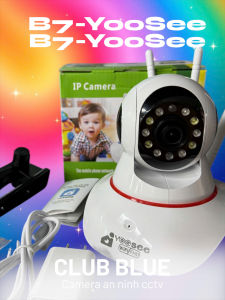 Camera giám sát B7-5G YOOSEE - Kết nối wifi 5G - đàm thoại 2 chiều - xoay 360 độ - phát hiện báo đông về app