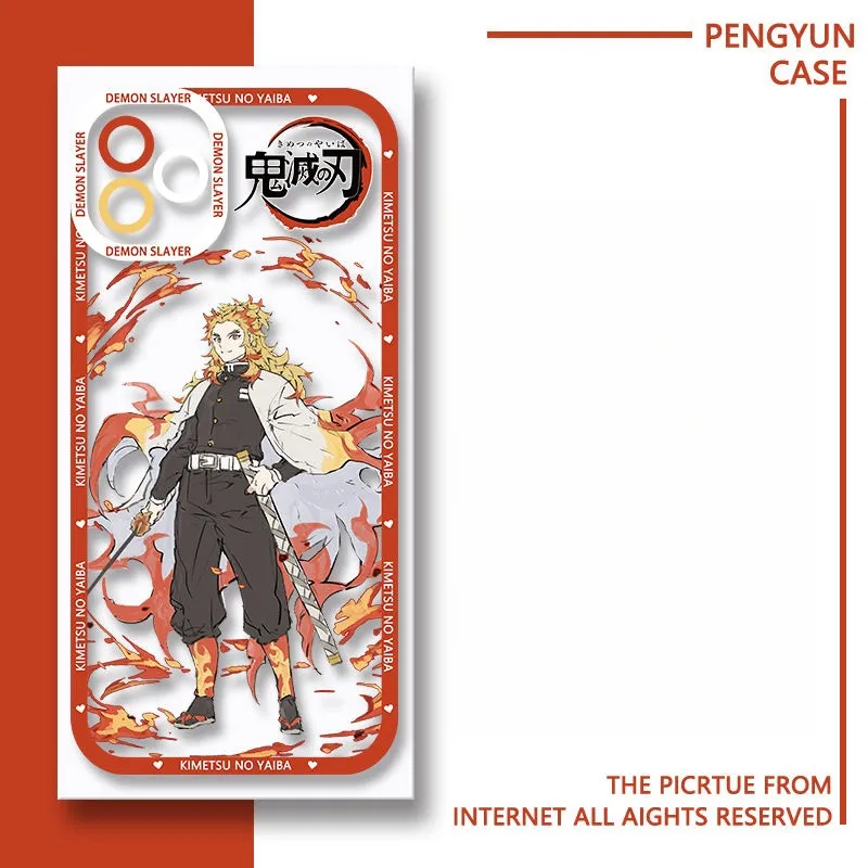 2 Custodie Eouine Per Xiaomi Redmi 9A/9i/9AT – Anime Demon Slayer (Tanjiro) E Zoro, Cover In TPU Morbido Antiurto
