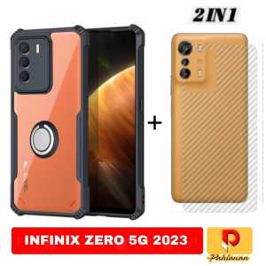 PROMO PAKET 2 INC 1 HARD CASE INFINIX ZERO 5G 2023 / INFINIX HOT 20 5G 2022 SOFCASE SUPER SLIM EXCELLENT CINCIN RINKG