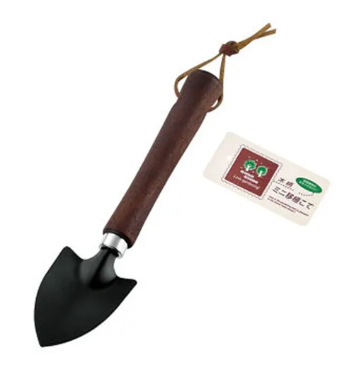 ช้อนปลูกด้ามจับไม้ไซส์มินิ สำหรับงานปลูกต้นกล้าและงานละเอียด