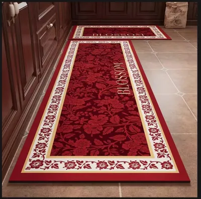 New Motif !! Keset Lantai 1 SET DAPAT 2 PCS KESET PREMIUM l Kitchen Floor Mat Anti Slip/Keset Dapur