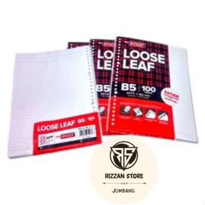 KERTAS BINDER BIG BOOS LOOSE LEAF B5 BERGARIS ISI 100 LEMBAR 26 LUBANG
