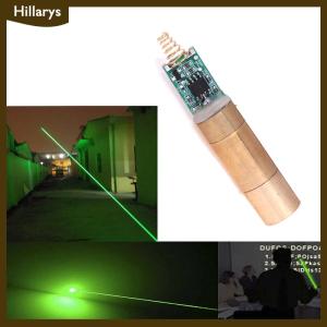 [Hillarys] 532nm 30 ~ 50MW โมดูลเลเซอร์ไดโอดเลเซอร์สีเขียวไดรเวอร์ฟรี