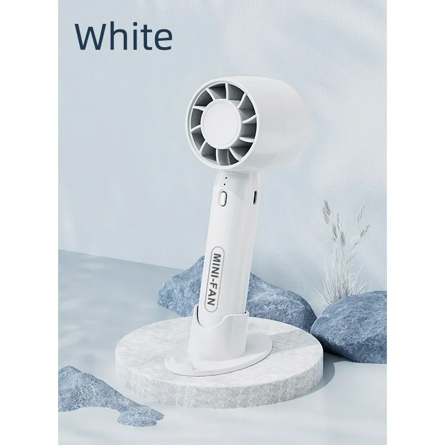 T10 TURBO USB Rechargeable Fan Standing Fan Mini Fan Desk Fan Student Fan  Kipas USB Boleh Cas Kipas Stroller Kipas Meja Rechargeable Silent Cooling 