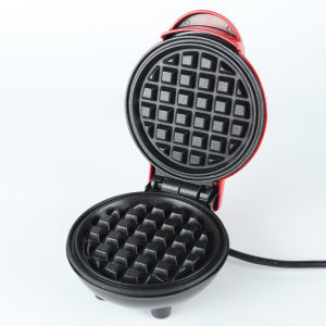 SG【READY STOCK】Mini Waffle Maker Non-stick baking sheet Sandwich Breakfast Maker Household Children Mini Baking Bread Cake Oven Breakfast Making