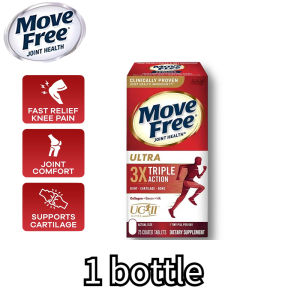lSchiff Move Free Ultra Triple Action Joint Supplement (New red packaging) Value Pack 75 Tablets Imported from the United States/Protect Joints / Promotes Joint & Cartilage and Bone Health