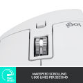 Logitech MX Master 3S Wireless and Bluetooth Mouse เม้าส์ไร้สาย เสียงคลิกเงียบลงมากถึง 90% พร้อมเซ็นเซอร์ 8000 DPI. 