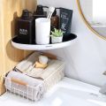 ECOCO Bathroom Accessories Bathroom Shelf Corner Bathroom Organizer Shelf Shampoo Cosmetic Storage Rack Wall Mounted Kitchen Household Items. 