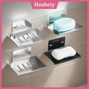 Heabety  304 thép không gỉ xà phòng món ăn tự dính treo tường phòng tắm xà phòng chủ rustproof không khoan xà phòng khay bọt biển