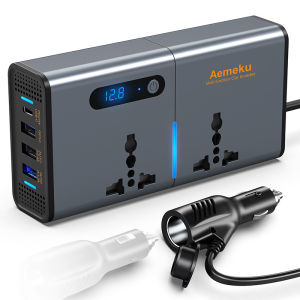 Car Inverter 200W อินเวอร์เตอร์แปลงไฟรถเป็นไฟบ้าน 12V/24V เป็น 220V  อินเวอร์เตอร์รถ
