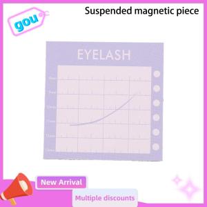 gou กล่องเก็บขนตาต่อแบบชั้นเดียวกล่องเก็บพาเลทสำหรับแผ่นแม่เหล็กแบบแขวนกล่องป้องกันขนตา