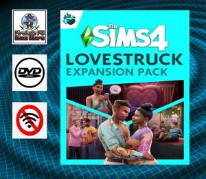 (PC DVD) The Sims 4 Deluxe Edition (Lovestruck Expansion Pack Added)