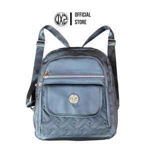 QXZ94 Tas Ransel Wanita Sekolah Backpack Import Anti Air Cocoli Coklat QTRW03