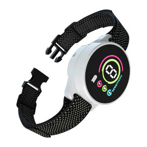 HamshMoc Smart Dog Collar Anti-Bark Waterproof Pet Collar Electric Automatic Adjustable Levels For Medium Large Dogs Training