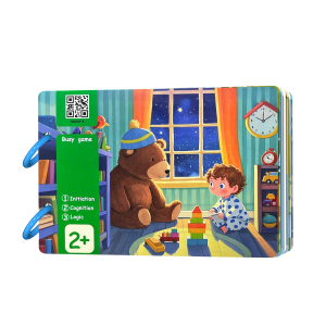 Quite Book Baby Early Educational Babys First Enlightenment Sticker Book Kids Early Learning Book For 1~3 Age