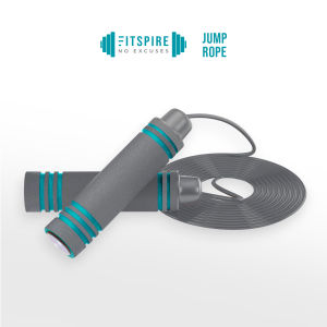 FITSPIRE Jump Rope 275cm Jumping Rope Foam Exercise Fitness Home Gym Workout Equipment Yoga