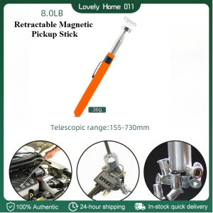 Retractable Magnetic Pickup Stick with Pen Shape for Easy Retrieval and Telescopic Functionality