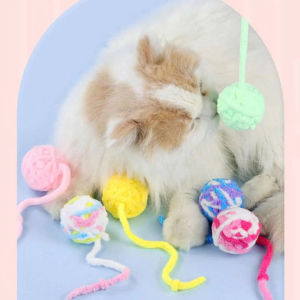 Đồ chơi bóng sợi len cho Mèo vui nhộn (mẫu mới) - Hara Pet Store