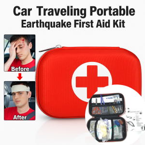 18PCS Portable First Aid Kit Set Multi-Layer EVA Emergency Medical Kit Trauma First Aid Supplies For Travel Outdoor Survival