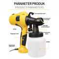 REAIM Electric Spray Gun 450Watt Paint Mesin Cat Semprot Elektrik Semprot Cat Minyak Alat Semprotan. 