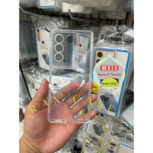 CASE VIVO Y100 5G SOFTCASE AIRBAG TRANSPARAN ANTI SHOCK ANTI KUNING TERMURAH