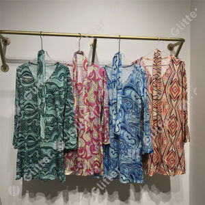 Retro Outfit For Woman 60s 70s 80S Hippie Dress Glasses Necklace Earrings Accessories For Women Sequin Vintage Carnival Disco Fancy Costume