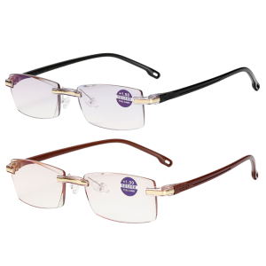 แว่นตากรองแสงน้ำเงินสำหรับผู้ชาย แว่นตาอ่านชายมีเอกลักษณ์ ดีไซน์โมเดิร์น สวมใส่สบาย พับเก็บได้ พกพาง่าย ป้องกันแสงจอคอม มือถือ เหมาะกับทำงานและอ่านหนังสือ