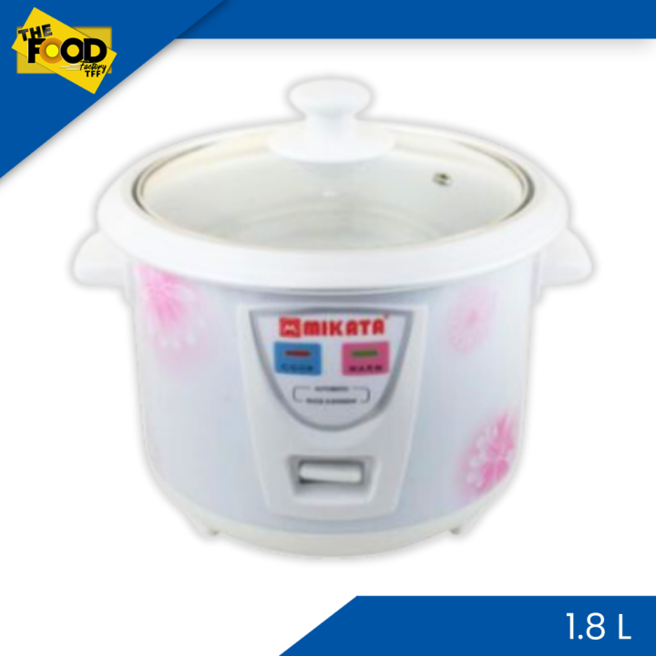 Rice Cooker 1.8L MIKATA MKRC180G kitchen appliance Lazada PH
