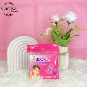 ✿CANTIKA✿ Selection cotton buds (pink) bisa untuk bayi dan makeup kosmetik membersihkan eyeliner lembut anti iritasi