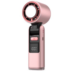 Portable Fan Kipas Angin Cooling Fan Turbo Fan 8000mAh Battery Mini Fan Digital Display Adjustable