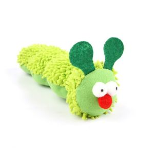 SKISOPGO Catnip Toys Cat Plush Pillow Cat Caterpillar Toys Durable Bite Resistant Kitten Self-Happy Toys