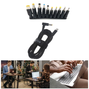 100W Type-C Universal Notebook Adapter Connecter Jack Laptop Charging Cable Cord Laptop Chargers 10Pcs Connector