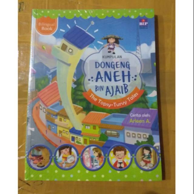 KUMPULAN DONGENG ANEH BIN AJAIB BILINGUAL BOOK TERLARIS BUKU ORIGINAL