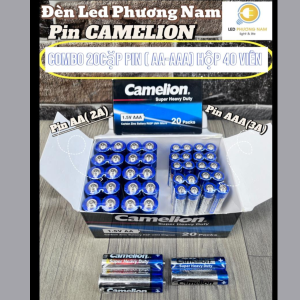 COMBO 20 viên AA và 20 viên AAA Pin CAMELION