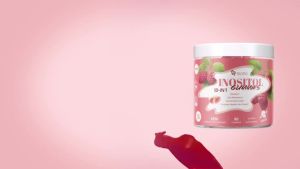Migcopat Inositol Gummies Inositol&D-Chiral Inositol 40:1 Inositol Supplement With -3 Magnesium Folate Hoone Balance Raspberry Flavor Hoonal Balance Liver Health